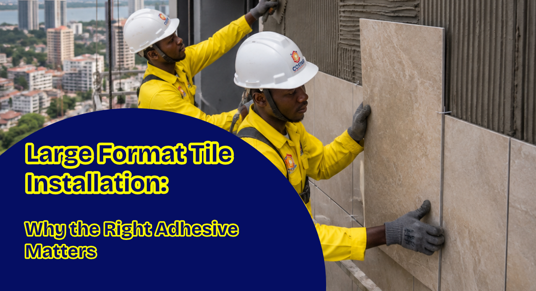 Large-Format Tile Installation: What You Need to Know