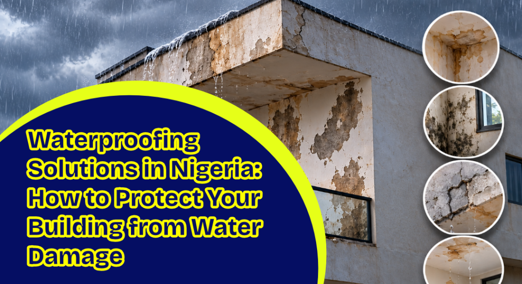 Waterproofing a concrete roof with a liquid waterproofing membrane in Nigeria